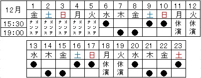 ALATA12月星取